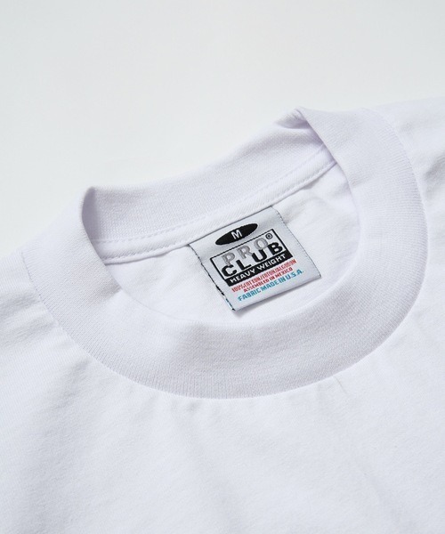 「PRO CLUB 」 長袖Tシャツ X-LARGE ホワイト メンズ_画像4