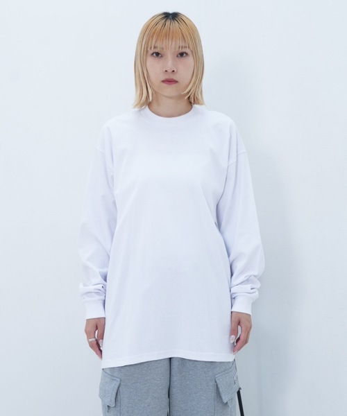 「PRO CLUB 」 長袖Tシャツ X-LARGE ホワイト メンズ_画像6