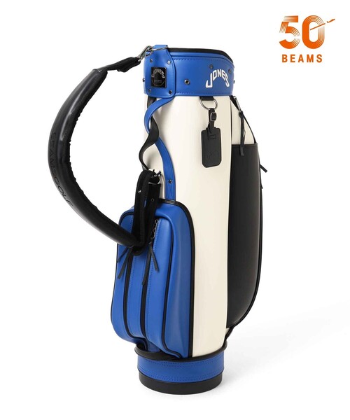 y*u様 希少　美品　Jones beams コラボ　キャディバッグ BEAMS GOLF（ビームス ゴルフ） ショルダーバッグ バッグ 「別注