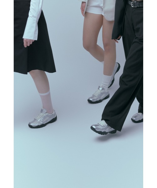 「FILA」 ローカットスニーカー 25.5cm ピンク レディース_画像6