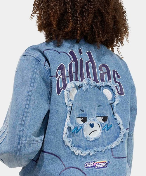 adidas（アディダス） デニムジャケット アウター ケアベア x ルーズ