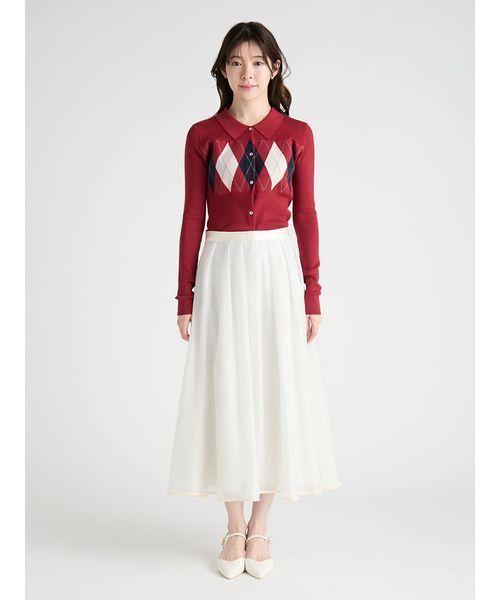 CELFORD（セルフォード） スカート 「洗える」シアータックスカート