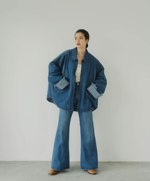 Knuth Marf ダークデニムジャケット Knuth Marf（クヌースマーフ） デニムジャケット X-SMALL ダーク