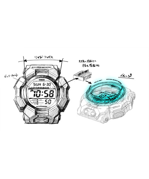 G-SHOCK 「G-SHOCK」 デジタル腕時計 FREE ブラック メンズ : ZOZOTOWN