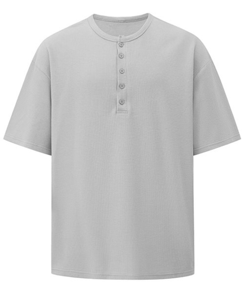 「NOWLE」 半袖Tシャツ LARGE ダークネイビー メンズ_画像2