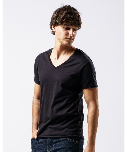 サルセーション　V-neck Ｔシャツ　Mサイズ salsation サルセーション VネックTシャツ その他