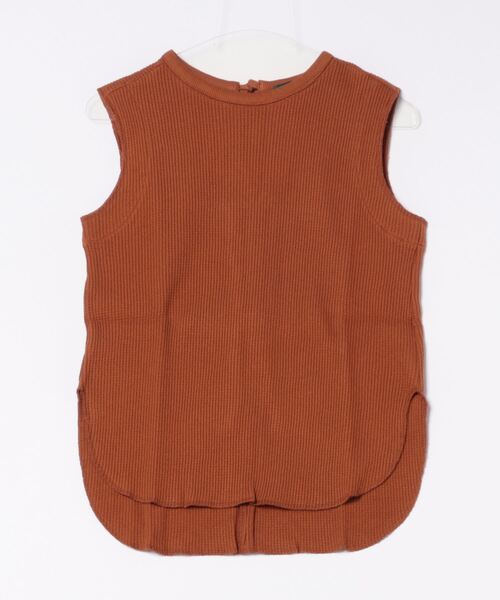 tシャツ KOTONA コトナ / waffle sleeveless サーマルワッフルスリーブレスニットトップス / KO19/00/TP/02 レ