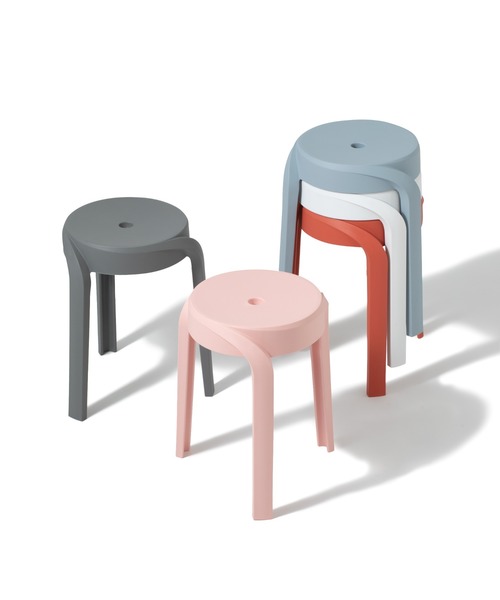 Francfranc（フランフラン） 家具 ボルテックス スツール ピンク