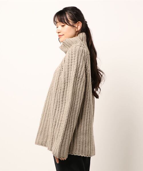 ニット セーター /KURO クロ/1.5G HIGH NECK SWEATER レディース KURO ニット セーター /KURO クロ/1.5G HIGH NECK SWEATER