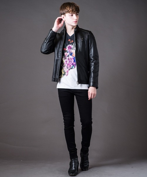 新品正規品 tシャツ Tシャツ BOUQET-50/50(ブーケ-50/50)花柄プリント Vネック ロンT ZOZOTOWN PayPayモール店 - 通販 - PayPayモール 格安最新品