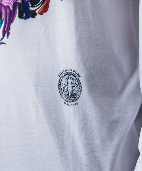 新品正規品 tシャツ Tシャツ BOUQET-50/50(ブーケ-50/50)花柄プリント Vネック ロンT ZOZOTOWN PayPayモール店 - 通販 - PayPayモール 格安最新品