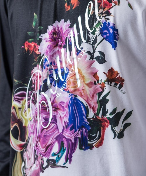 新品正規品 tシャツ Tシャツ BOUQET-50/50(ブーケ-50/50)花柄プリント Vネック ロンT ZOZOTOWN PayPayモール店 - 通販 - PayPayモール 格安最新品