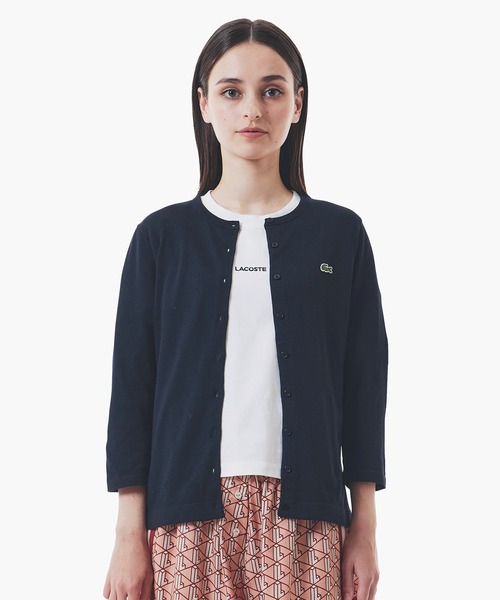 グランドホールセール LACOSTE ウォッシャブル 吸水速乾 UVカット カーディガン トップス