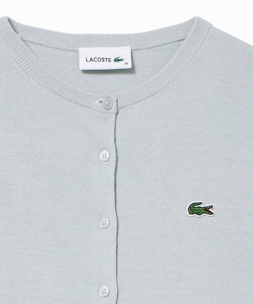 Lacoste 水色 カーディガン 楽天市場】ラコステ カーディガン（カラーブルー）（レディース