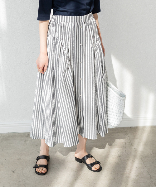 IENA スカート サッカーデザインスカート : ZOZOTOWN Yahoo!店