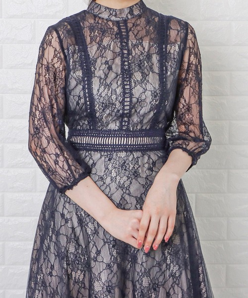 Lace Ladies（レースレディース） ドレス チュールレースロング