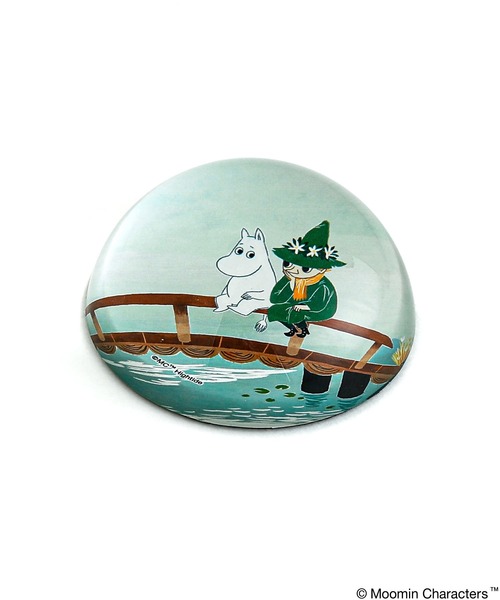 MOOMIN stuio CLIPコラボ商品　ペーパーウェイト・インテリア3点 MOOMIN（ムーミン） インテリア ガラスペーパーウェイト クリア