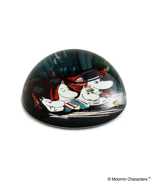MOOMIN（ムーミン） インテリア ガラスペーパーウェイト クリア