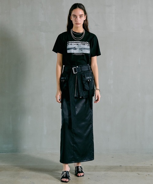 スカート カーゴラップレイヤードスカート / Cargo Wrap Layered Skirt カーゴラップレイヤードスカート Cargo Wrap Layered PRANK