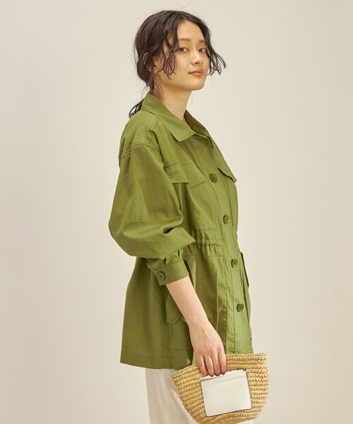 SHIPS（シップス） ミリタリージャケット モッズコート 「手洗い可能