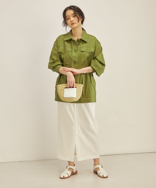 SHIPS（シップス） ミリタリージャケット モッズコート 「手洗い可能