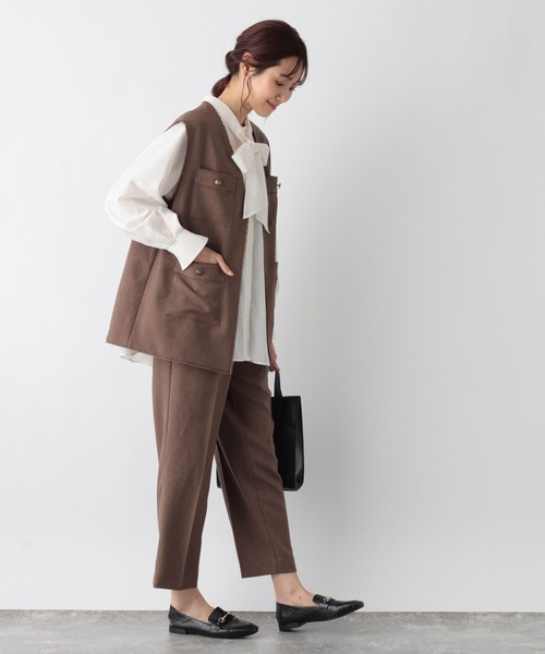 シャツ ブラウス 2WAYボウタイシャツ/MATINEE LINE/972871 レディース | GLOBAL WORK | 06
