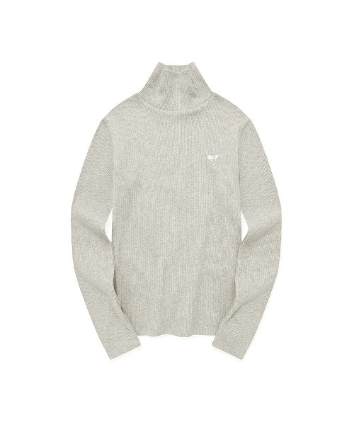 tシャツ KIRSH CHERRY BASIC TURTLE NECK T-SHIRT/キルシー チェリー タートルネックTシャツ「S」 レディース
