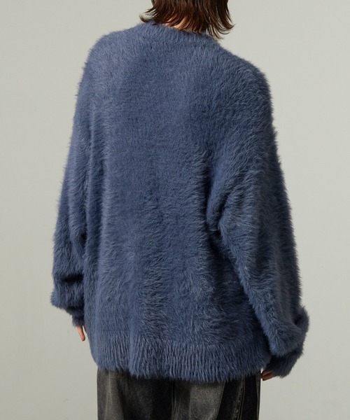 セーター ニット 「Alfred Alex」オーバーサイズシャギーニット メンズ