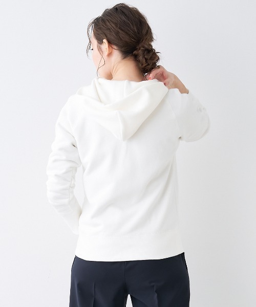 パーカー 度詰裏毛ZIP UPパーカー「2サイズ展開」 レディース 度詰裏毛ZIP UPパーカー〈2サイズ展開〉（パーカー）｜MICA&DEAL
