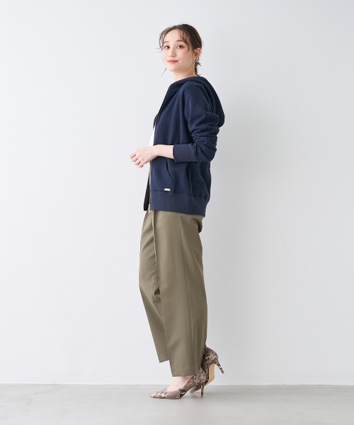 MICA&DEAL パーカー 度詰裏毛ZIP UPパーカー「2サイズ展開