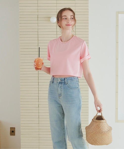 水着・ T シャツ・ショートパンツセット SEA DRESS 水着 カップ付半袖Tシャツ×ショートパンツ/セット水着