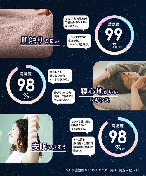 BELMISE（ベルミス） 「公式」 着圧パジャマ テンセル生地 3着 美しく