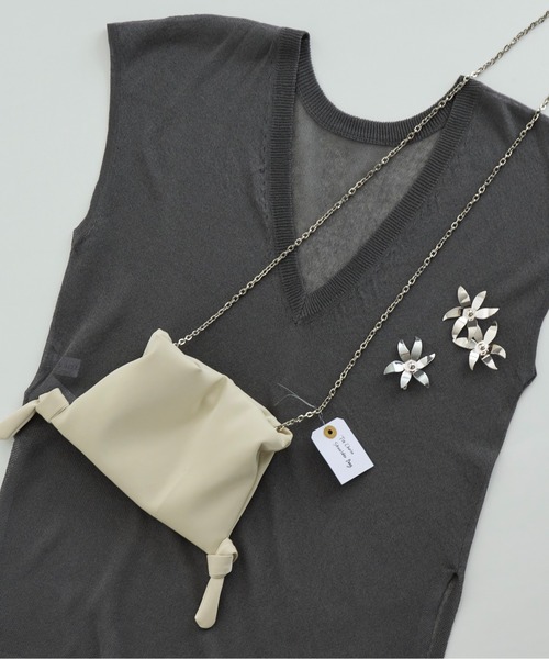 ショルダーバッグ バッグ Tie Chain Shoulder Bag/チェーン