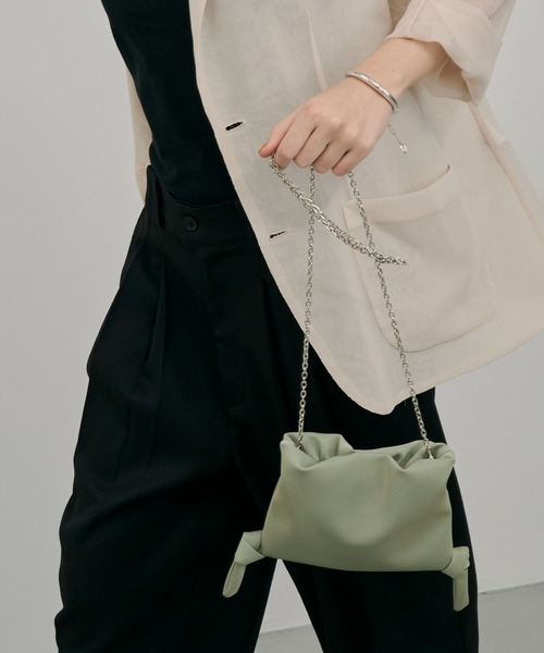 ショルダーバッグ バッグ Tie Chain Shoulder Bag/チェーン