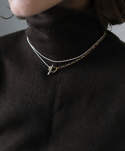 TEN. ネックレス SILVER925 18KGP カンダマントネックレス
