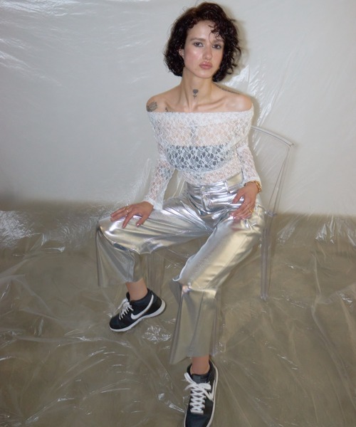 パンツ ヒュージメタリックパンツ レディース : 84331754 : ZOZOTOWN  