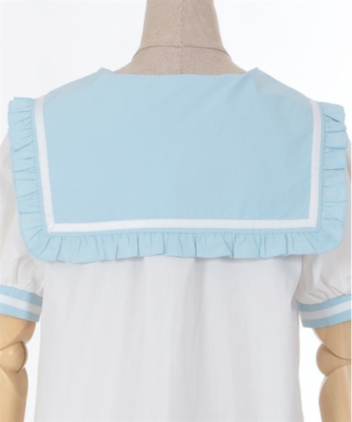 axes femme kawaii ブラウス シャツ セーラー襟ブラウス