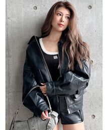 GYDA レザージャケット　未着用 GYDA レザージャケット未着用