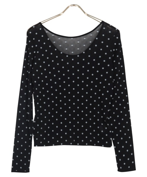 tシャツ フロッキーシアートップス レディース KOBE LETTUCE tシャツ 前後2wayフロッキーシアートップス
