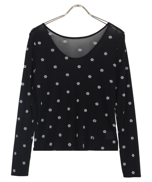 KOBE LETTUCE tシャツ 前後2wayフロッキーシアートップス
