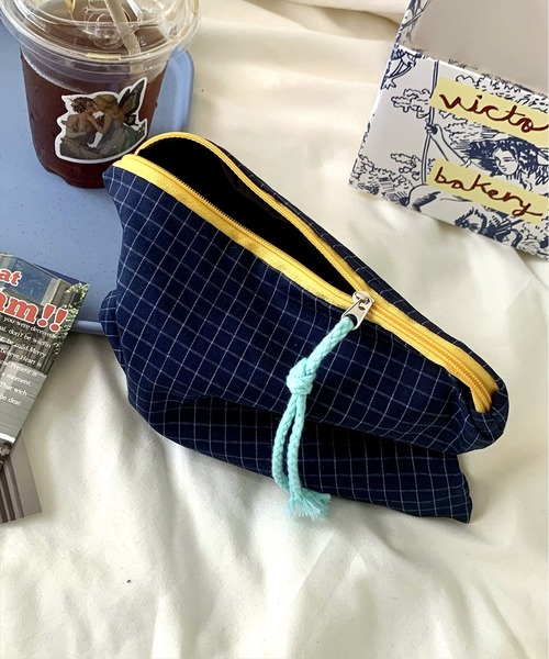 BAYBLO ポーチ (SB)チェック柄 ポーチ レディース : ZOZOTOWN Yahoo!店