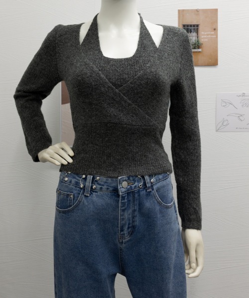 miniministore ニット セーター レイヤードニットトップス