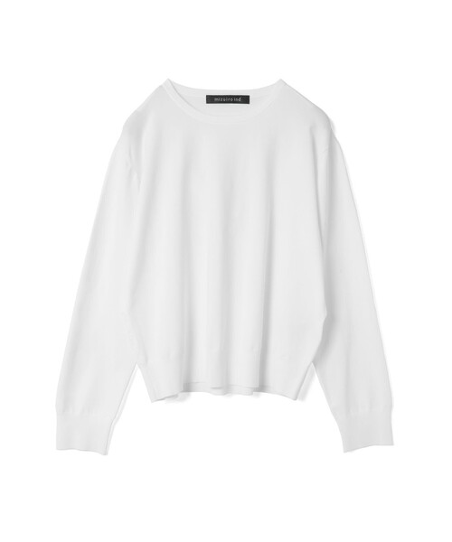 mizuiroind ニット セーター mizuiro ind クルーネックロング