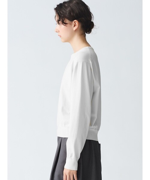ニット セーター mizuiro ind クルーネックプルオーバー レディース mizuiroind ニット セーター mizuiro ind クルーネックロング