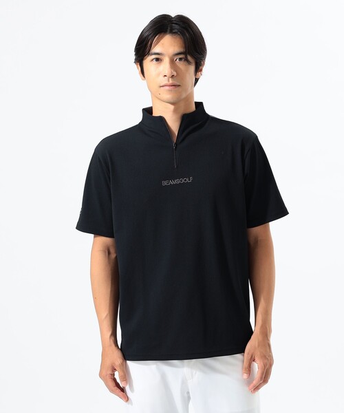BEAMS GOLF 長袖Tシャツ 黒 BEAMS GOLF（ビームス ゴルフ）〈MEN〉B.G.THREE / ALL-TIME