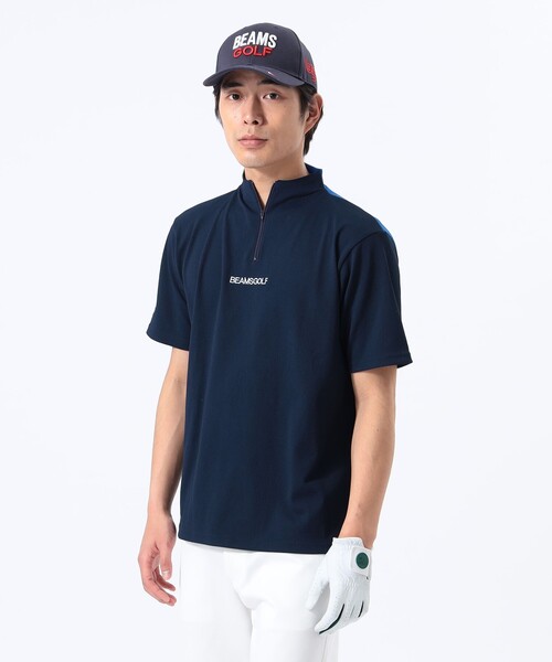 BEAMS GOLF tシャツ 「UVカット/吸水速乾」ORANGE LABEL