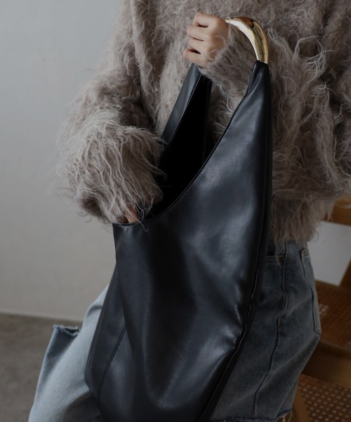ENC ショルダーバッグ バッグ 「LE VERNIS」SCULPTURE BAG M