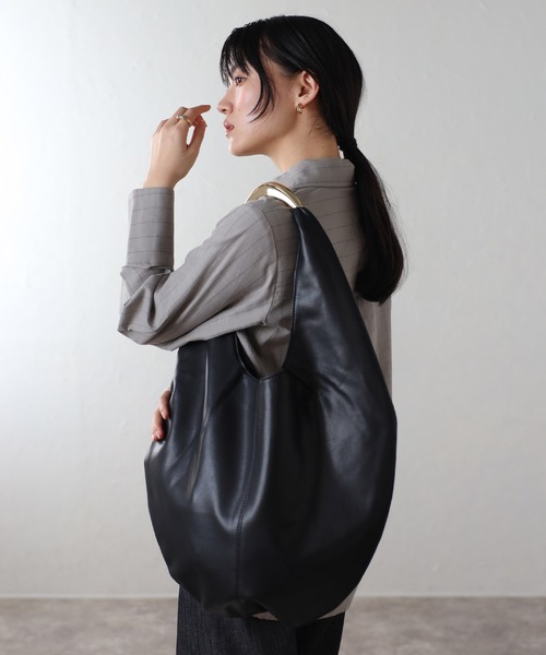 ENC ショルダーバッグ バッグ 「LE VERNIS」SCULPTURE BAG M