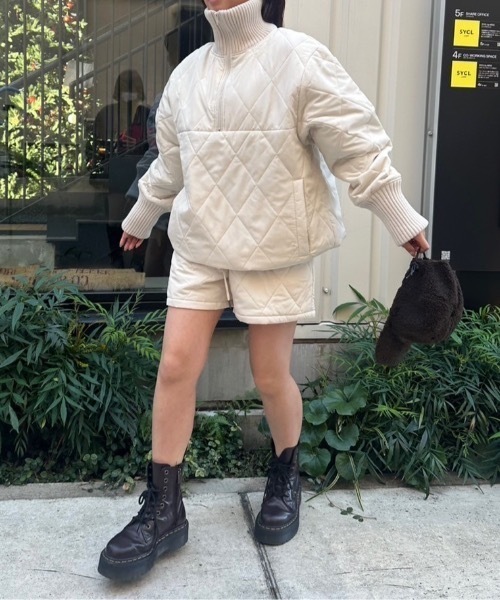 nemne（ネンネ） パンツ 「keel」キルティングショートパンツ