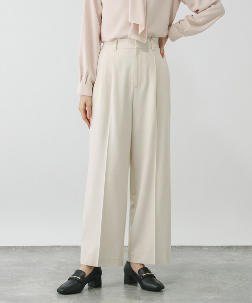 ハンドメイド小物セット GLOBAL WORK パンツ ウツクシルエットワイドパンツ/133599